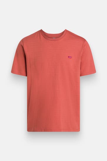 LEVI'S® T-Shirt dunkelorange