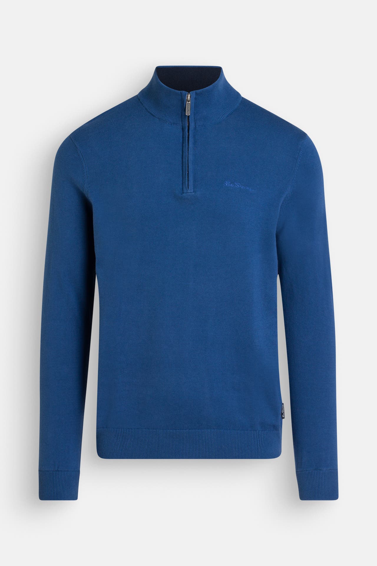 BEN SHERMAN Strick-Troyer azurblau, Bild 1
