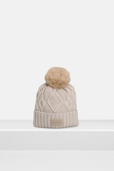 BOGNER Wollmix-Mütze 'Finja' creme