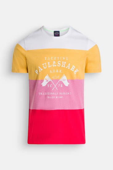 PAUL & SHARK - T-Shirt mehrfarbig