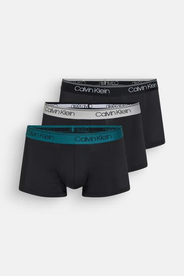 CK UNDERWEAR 3er-Pack Boxer Trunks schwarz