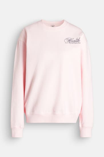 SPORTY & RICH Sweatshirt rosa