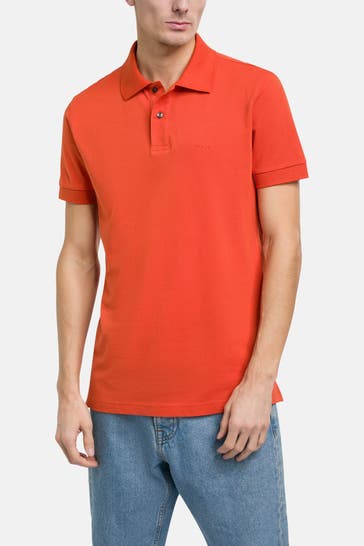 BOSS Polo-Shirt 'Firenze' dunkelorange