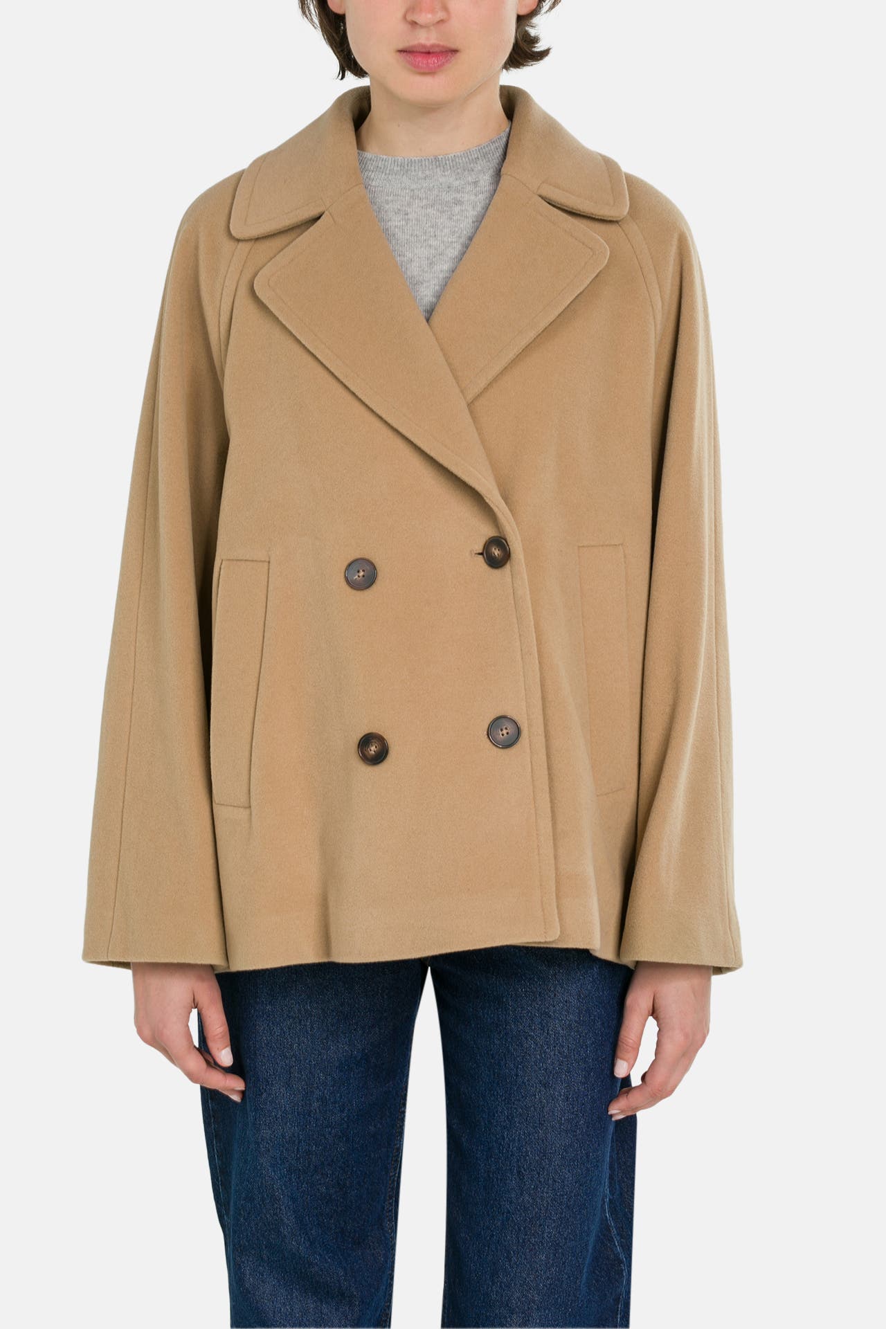 MARC O'POLO Wollmix-Jacke hellbraun, Bild 1