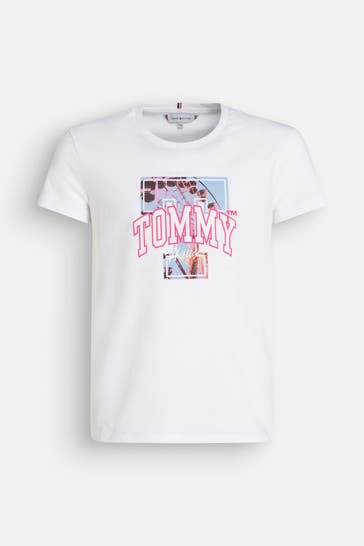 TOMMY HILFIGER T-Shirt weiß