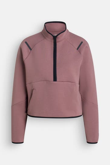 UNDER ARMOUR Sweat-Troyer 'Unstoppable' dunkelrosa