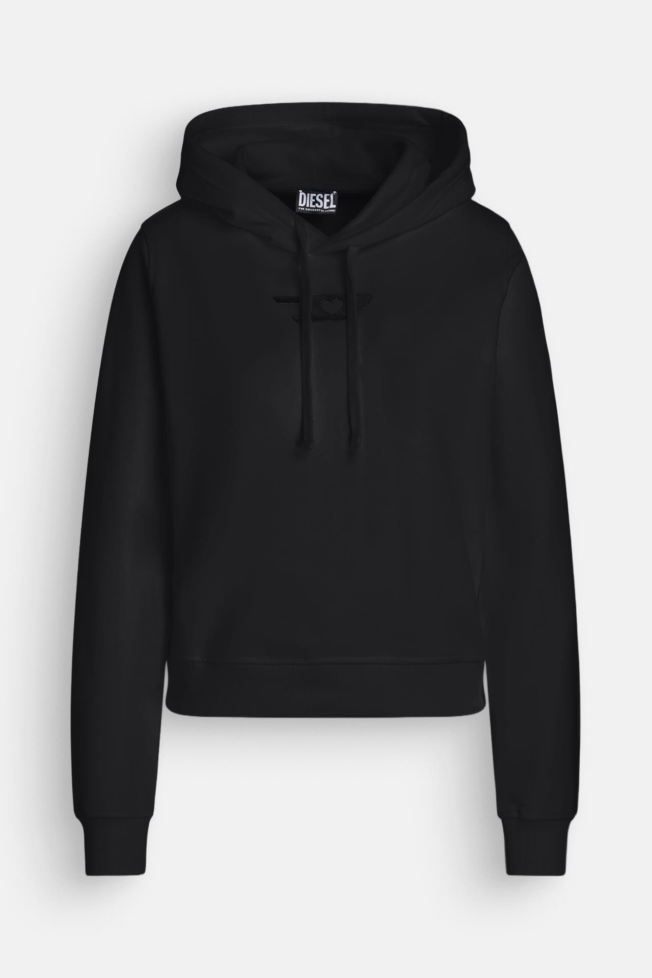 DIESEL Hoodie schwarz, Bild 1