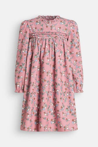 HAPPY GIRLS Cord-Kleid floral