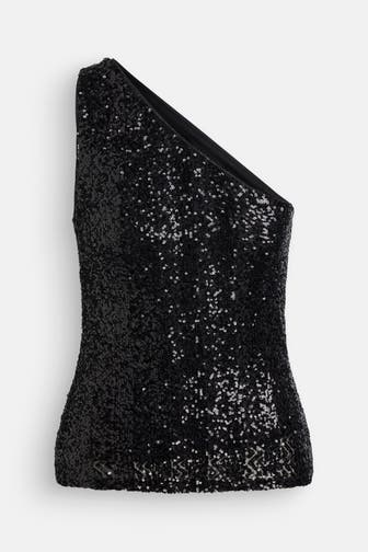 GUESS Top 'Sereh' schwarz