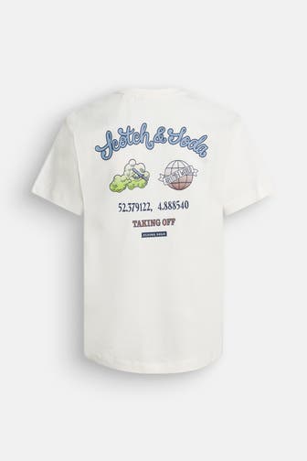 SCOTCH & SODA T-Shirt offwhite