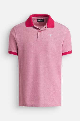 BARBOUR Polo-Shirt rot