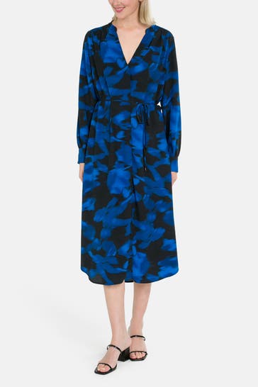 COMMA, Casual-Kleid gemustert
