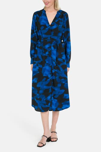 COMMA, Casual-Kleid gemustert