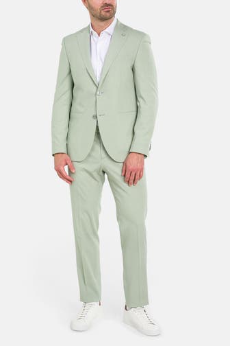 HECHTER Paris Wollmix-Anzug 'Juni' hellgrün