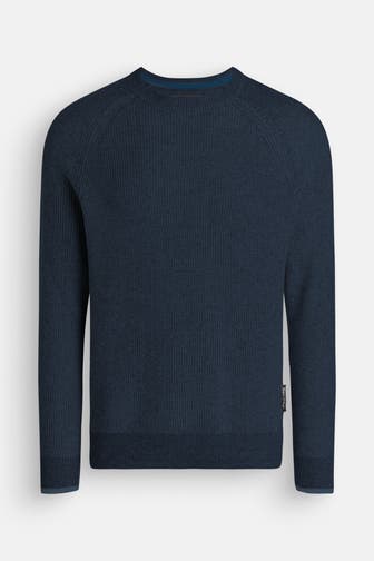 MARC O'POLO Strickpullover mitternachtsblau