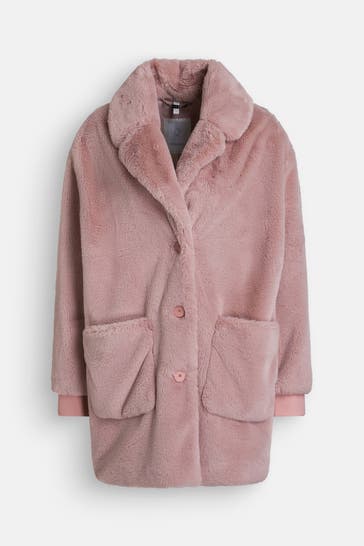 SPORTALM Kunstfellmantel altrosa