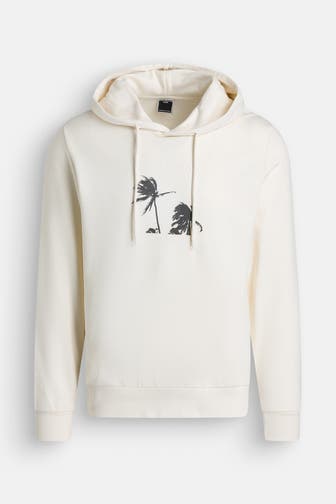 JACK & JONES Hoodie ecru
