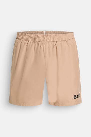 BOSS Badeshorts beige