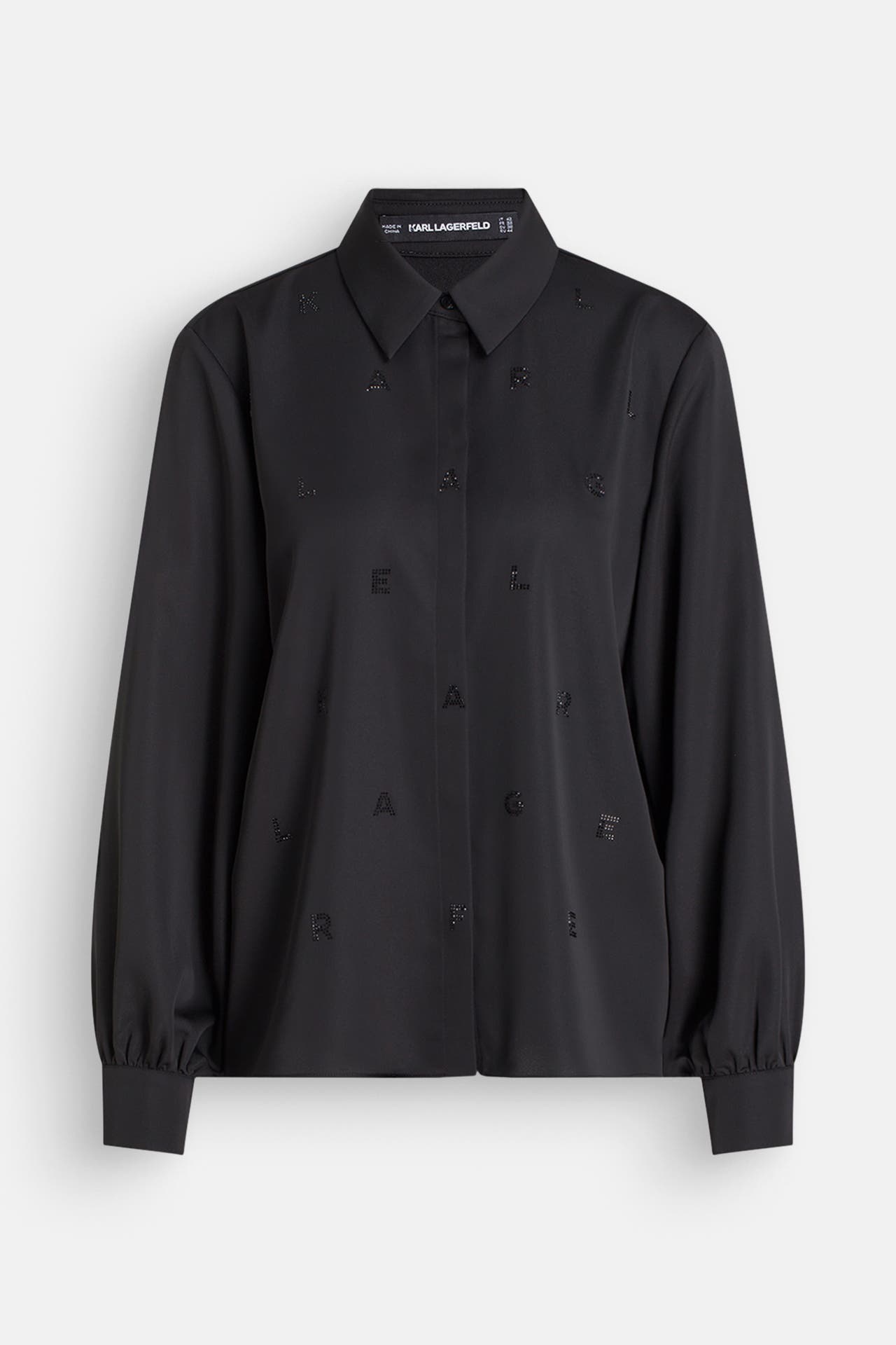 KARL LAGERFELD Casual-Bluse schwarz, Bild 1