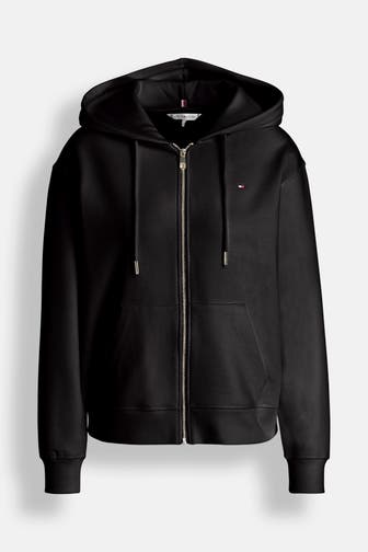 TOMMY HILFIGER Sweatjacke schwarz