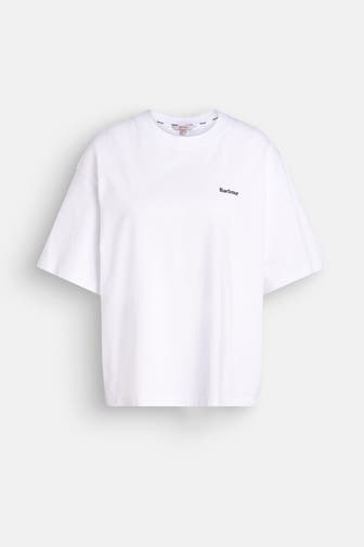 BARBOUR T-Shirt 'Jema' weiß