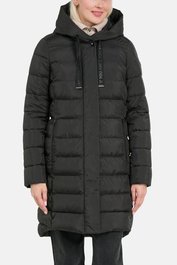 FUCHS SCHMITT Steppmantel schwarz