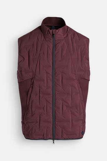 BOGNER Steppweste 'Sascha-D' dunkelrot