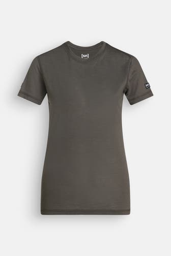 SUPER.NATURAL Funktionsshirt 'Sierra' graugrün
