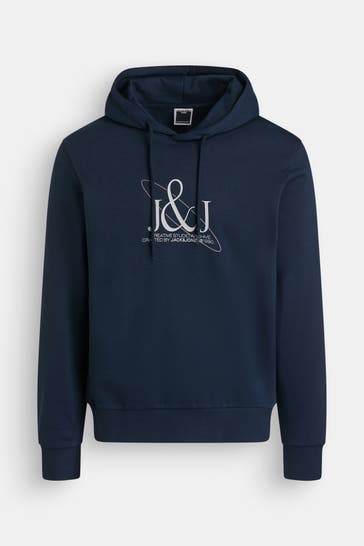 JACK & JONES Hoodie navy