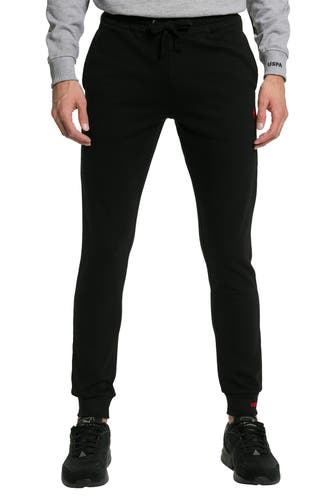 U.S. POLO ASSN. Sweatpants 'Rob' schwarz