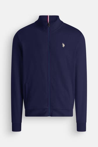 U.S. POLO ASSN. Sweatjacke dunkelblau