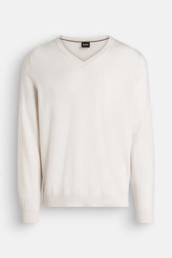 BOSS Wollpullover 'Batisse' creme