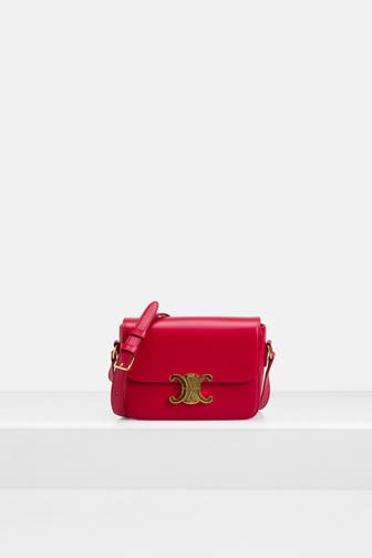 CELINE Schultertasche 'Teen' rot