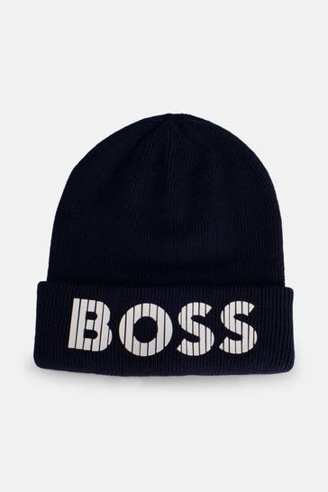 BOSS Mütze dunkelblau