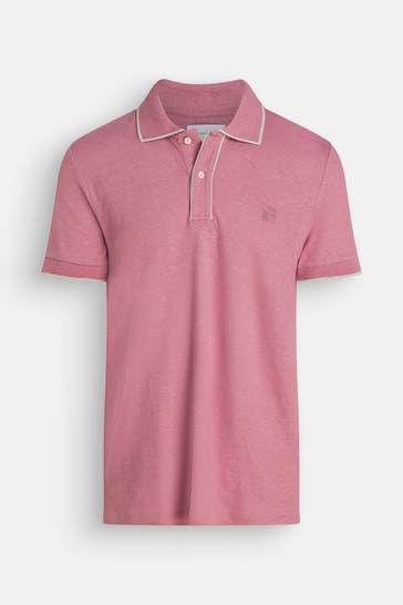 BALDESSARINI Polo-Shirt dunkelrosa