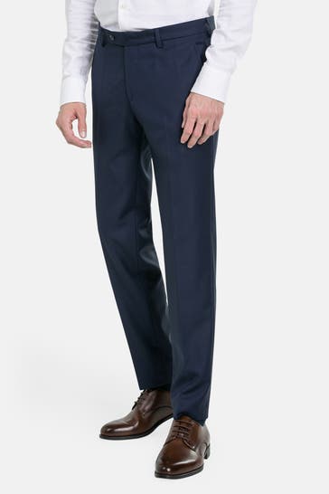 BALDESSARINI Woll-Anzughose dunkelblau