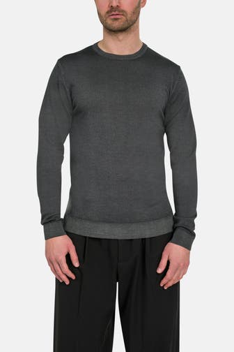 DANIELE FIESOLI Strickpullover dunkelgrau