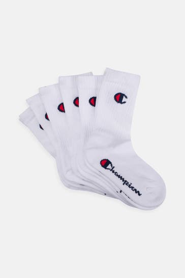 CHAMPION 6er Pack Strümpfe weiß