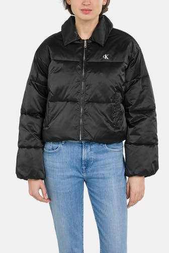 CALVIN KLEIN Steppjacke schwarz