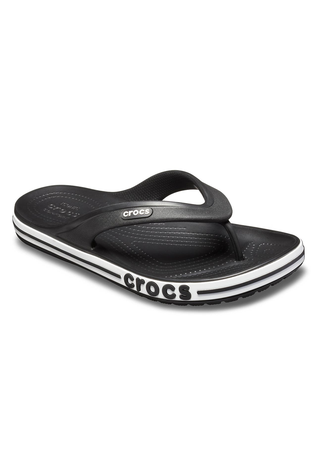 CROCS Zehentrenner 'Bayaband Flip' schwarz, Bild 1