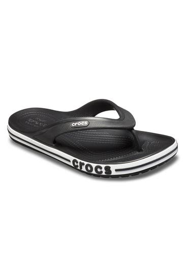 CROCS Zehentrenner 'Bayaband Flip' schwarz