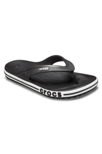 CROCS Zehentrenner 'Bayaband Flip' schwarz