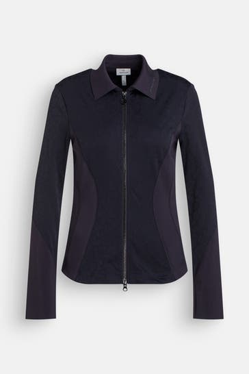 SPORTALM Midlayer 'Cale' nachtblau leo