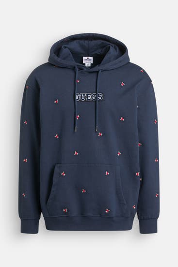 GUESS - Hoodie 'Go Bear Ted' dunkelblau