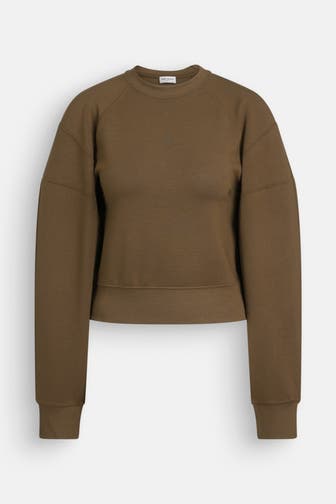 SAINT LAURENT Sweatshirt khaki