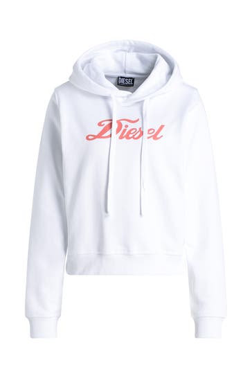 DIESEL Hoodie weiß