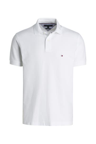 TOMMY HILFIGER Polo-Shirt weiß