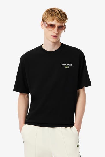 LACOSTE T-Shirt schwarz