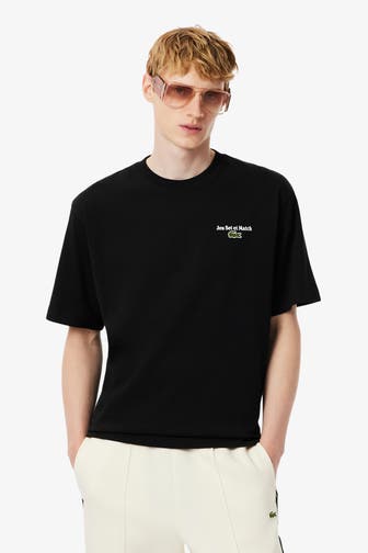 LACOSTE T-Shirt schwarz