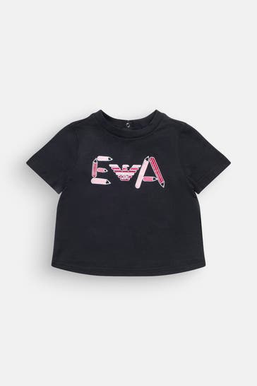 EMPORIO ARMANI T-Shirt schwarz